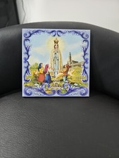 Mural de parede Nossa Senhora de Fátima arte cerâmica portuguesa azulejo Lisboa comprar usado  Enviando para Brazil