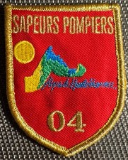 Ecusson patch sapeurs d'occasion  Senlis