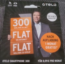 Telo prepaid karte gebraucht kaufen  Lohne (Oldenburg)