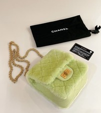 Chanel green shearling for sale  GLASGOW