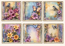 Flower card toppers for sale  CHESTERFIELD