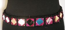 Purple mirror beaded usato  Santa Teresa Gallura