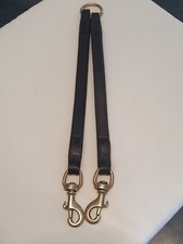 Black leather brace for sale  CHARD
