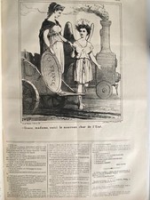 Charivari De 2 Septiembre 1869" Tanque ESTADO DE Locomotora Litho Freno, usado comprar usado Charivari De 2 Septiembre 1869" Tanque ESTADO DE Locomotora Litho Freno, usado comprar usado  Enviando para Brazil