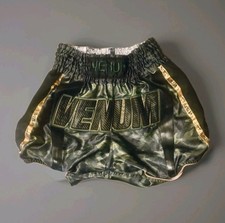 Shorts Venum Muay Thai Grande L Preto/Camuflagem MMA BJJ comprar usado  Enviando para Brazil