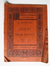 Sunto teoria musicale usato  Baronissi