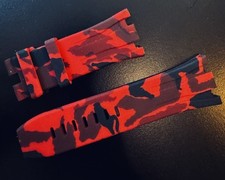 Pulseiras de relógio Horus para Audemars Piguet Royal Oak Offshore 44mm - Camuflagem vermelha comprar usado  Enviando para Brazil