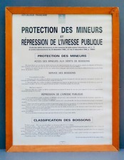 Pancarte bistrot protection d'occasion  Lavaur