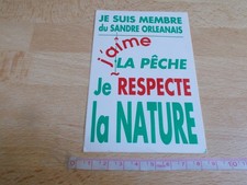 Autocollant association pêche d'occasion  Expédié en Belgium