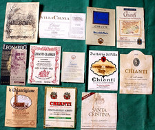 Etichette vini chianti usato  Roma