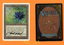 Black lotus signed usato  Trieste