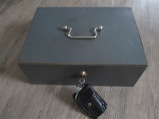 Geldkassette metall massiv gebraucht kaufen  Deutschland