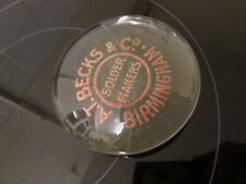 Antique glass paperweight for sale  UK