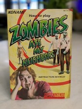 Zombies Ate My Neighbors Super Nintendo SNES Manual de Instruções Apenas SNS-ZA-USA comprar usado  Enviando para Brazil