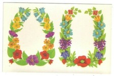Ddr abziehbilder blumenornamen gebraucht kaufen  Berlin
