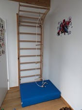 Sprossenwand klimmzugstange st gebraucht kaufen  Bibertal