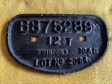 Wagon plate swindon for sale  CARNFORTH