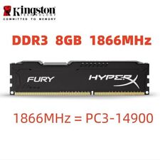 HyperX FURY DDR3 8GB 16GB 32GB 1866 MHz PC3-14900 Desktop RAM Memory DIMM 240pin, usado comprar usado  Enviando para Brazil