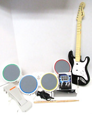 Usado, PACOTE BANDA DE ROCK NINTENDO WII, MICROFONE, DRUM PAD, GUITARRA E JOGO NÃO TESTADO comprar usado  Enviando para Brazil