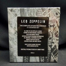 Led Zeppelin The Complete Studio Recordings 10 CD Box Set   Brand New Sealed comprar usado  Enviando para Brazil
