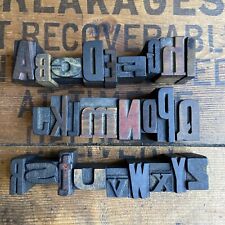Vintage wooden printing for sale  MATLOCK