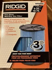 Rigid vac filter for sale  Riverside
