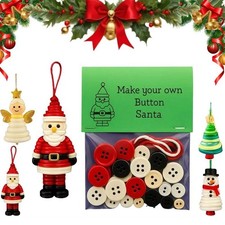 Diy button snowman for sale  UK