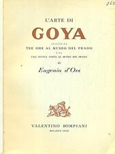 Arte goya seguito usato  Italia