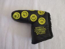 Capa putter Scotty Cameron 2007 preta "Smiley Face" lâmina - Gamer - Sem pivô comprar usado  Enviando para Brazil