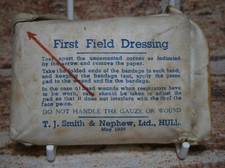 First field dressing for sale  OSSETT