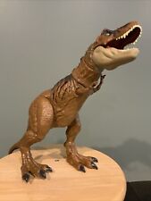 2017 Mattel Jurassic World Extreme Battle Damage T-Rex Tyrannosaurus Rex 18" comprar usado  Enviando para Brazil