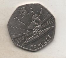 2011 olympic 50p for sale  ELLESMERE PORT