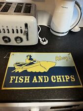 Fish chips retro for sale  WATERLOOVILLE