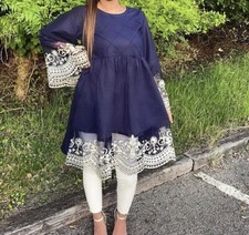 Blue white dress for sale  PORTSMOUTH