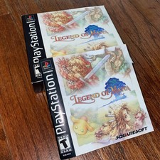 Legend Of Mana PS1 Edição de Colecionador Apenas Caixa E Manual Com Cartão de Registro, usado comprar usado  Enviando para Brazil