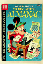 Walt Disney's Mickey Mouse Almanac #1 (1957, Dell) - Bom, usado comprar usado  Enviando para Brazil