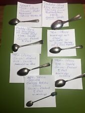 Retro spoons silver for sale  LONDON