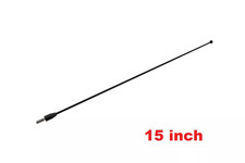 Mastro de antena de aço inoxidável preto 15" rádio AM/FM para Chevrolet Uplander 2005-2008 comprar usado  Enviando para Brazil
