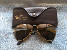 Vintage Ray Ban B&L Driving Series B15 TGM Chromax W1661 Aviator Okulary przeciwsłoneczne 58mm na sprzedaż  PL