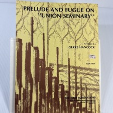 Livro de música Prelúdio e Fuga na União Seminário órgão Hancock comprar usado  Enviando para Brazil