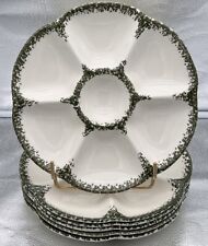 Serie assiettes huitres d'occasion  Royan
