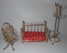 Vintage dollhouse brass for sale  Tilton