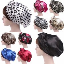 Usado, Cachecol feminino cetim laço turbante hijab macio touca de dormir envoltório de cabelo boné feminino comprar usado  Enviando para Brazil