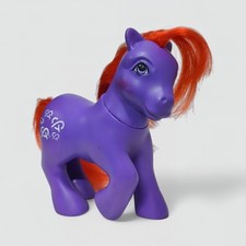 Używany, MY LITTLE PONY BATATINHA DOCE (TWIST) BRAZYLIJSKI FIOLET ESTRELA 1986 VINTAGE MLP G1 na sprzedaż  Wysyłka do Poland