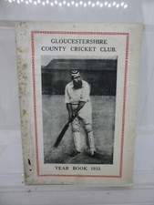 Gloucestershire ccc year for sale  HIGH PEAK