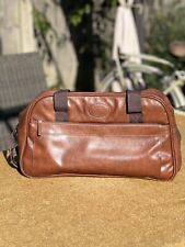 Brown leather weekend for sale  LEWES