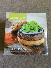 Lakeland burger press for sale  CHELTENHAM