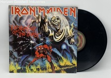Iron Maiden "The Number of the Beast" 12in LP Vinyl Record 1982 Album comprar usado  Enviando para Brazil