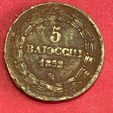 Stato pontificio baiocchi usato  Veroli
