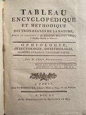 Bonnaterre. encyclopédie règ d'occasion  Saint-Cloud